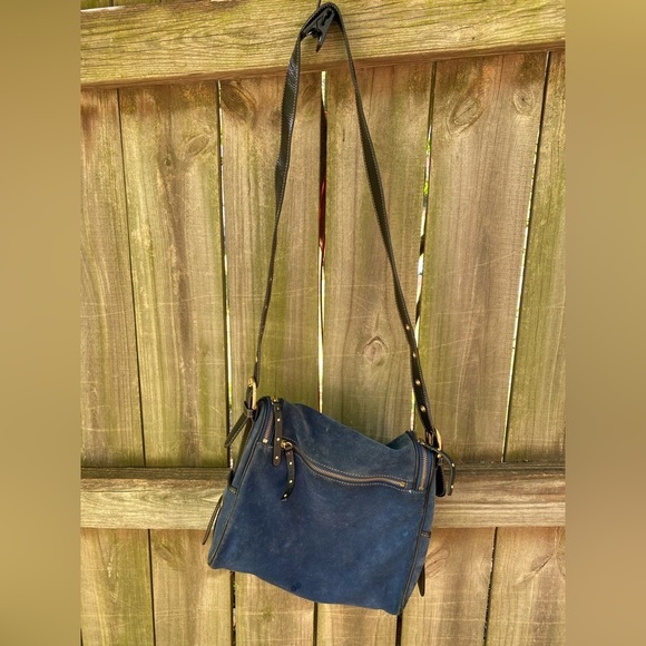 MAXX Signature Suede Crossbody Bag​​ - Picture 6 of 6